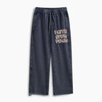Faith Over Fear Christian Washed Sweatpants