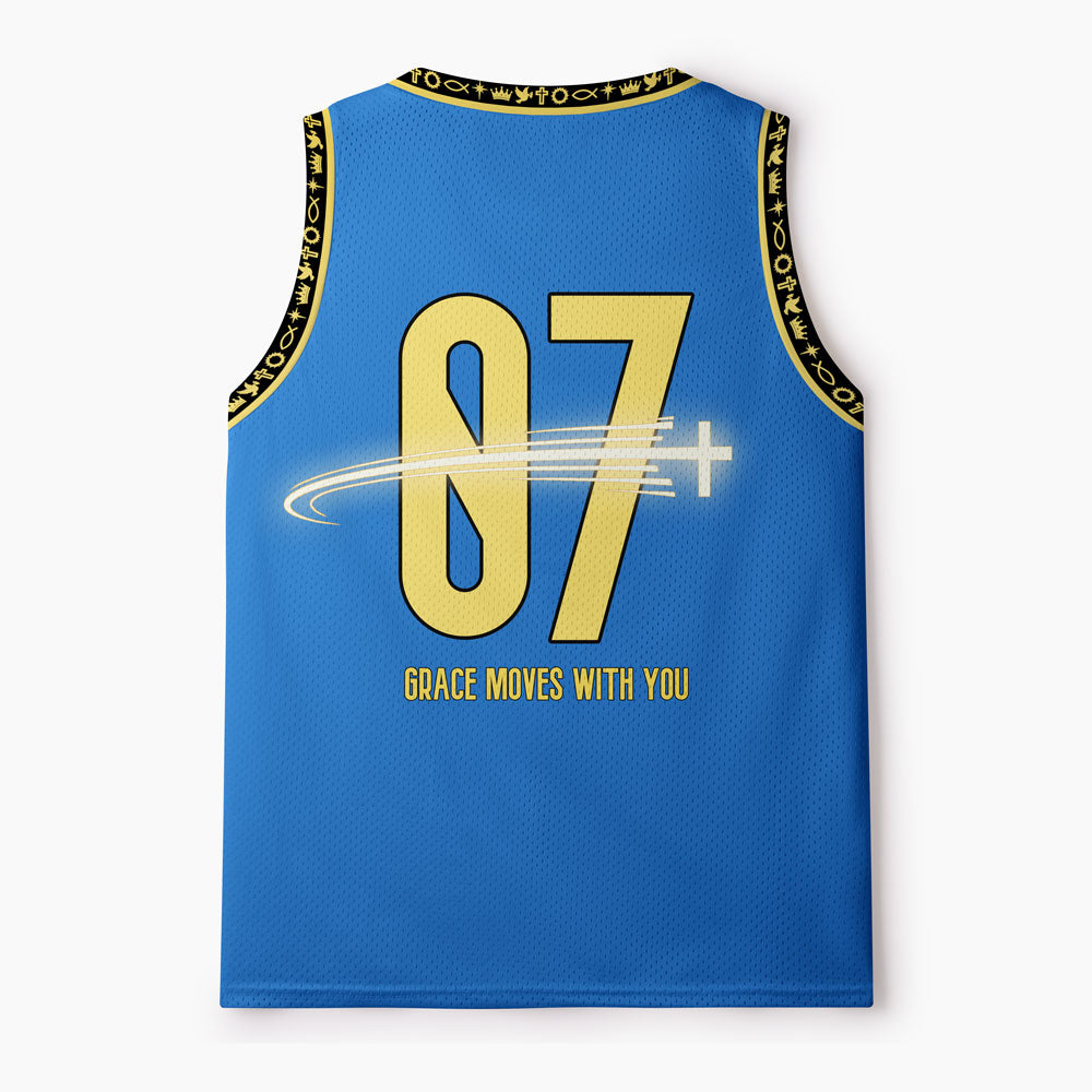 Faith in Motion Christian Mesh Jersey Tank Top