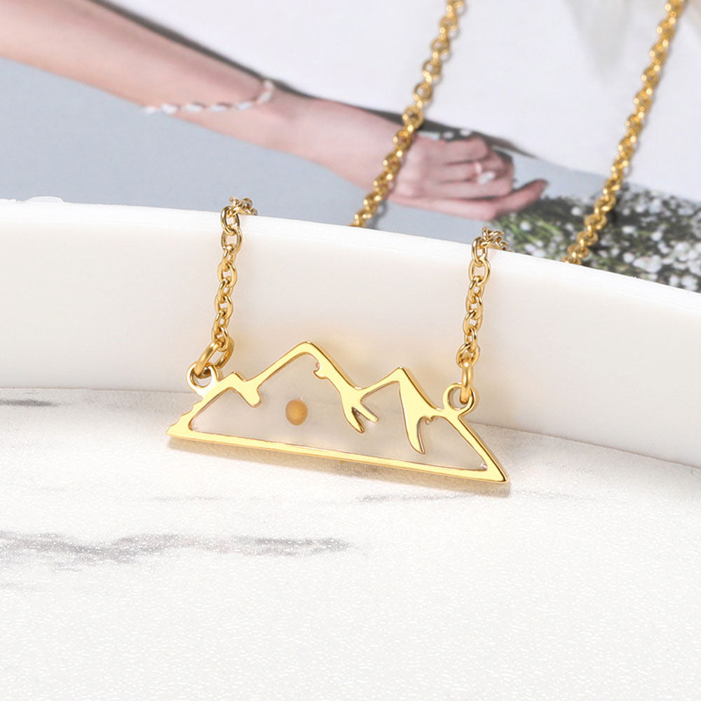 Faith Can Move Mountains Necklace