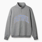 Faithful Christian Half Zip Fleece Sweatshirt