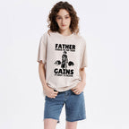 Father Forgiven Me For These Gains Christian Washed T-Shirt