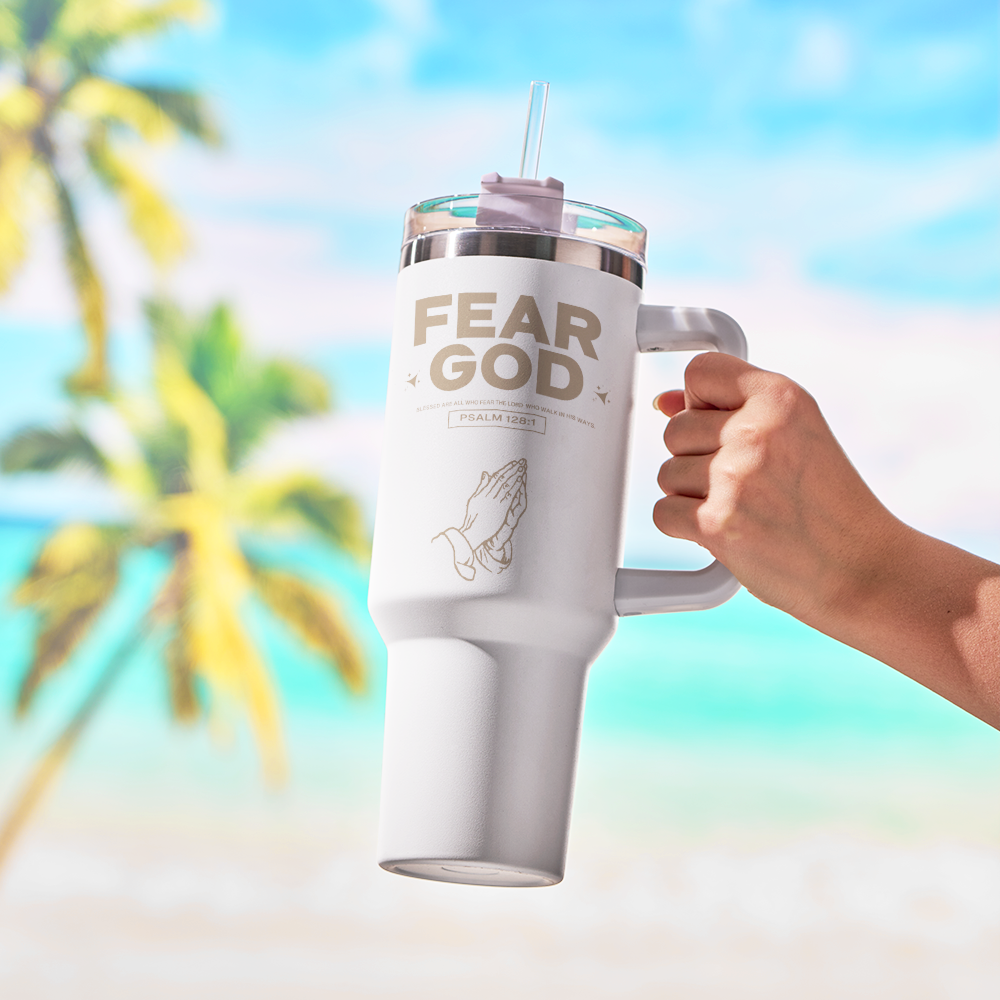 Fear God Christian 40OZ Tumbler
