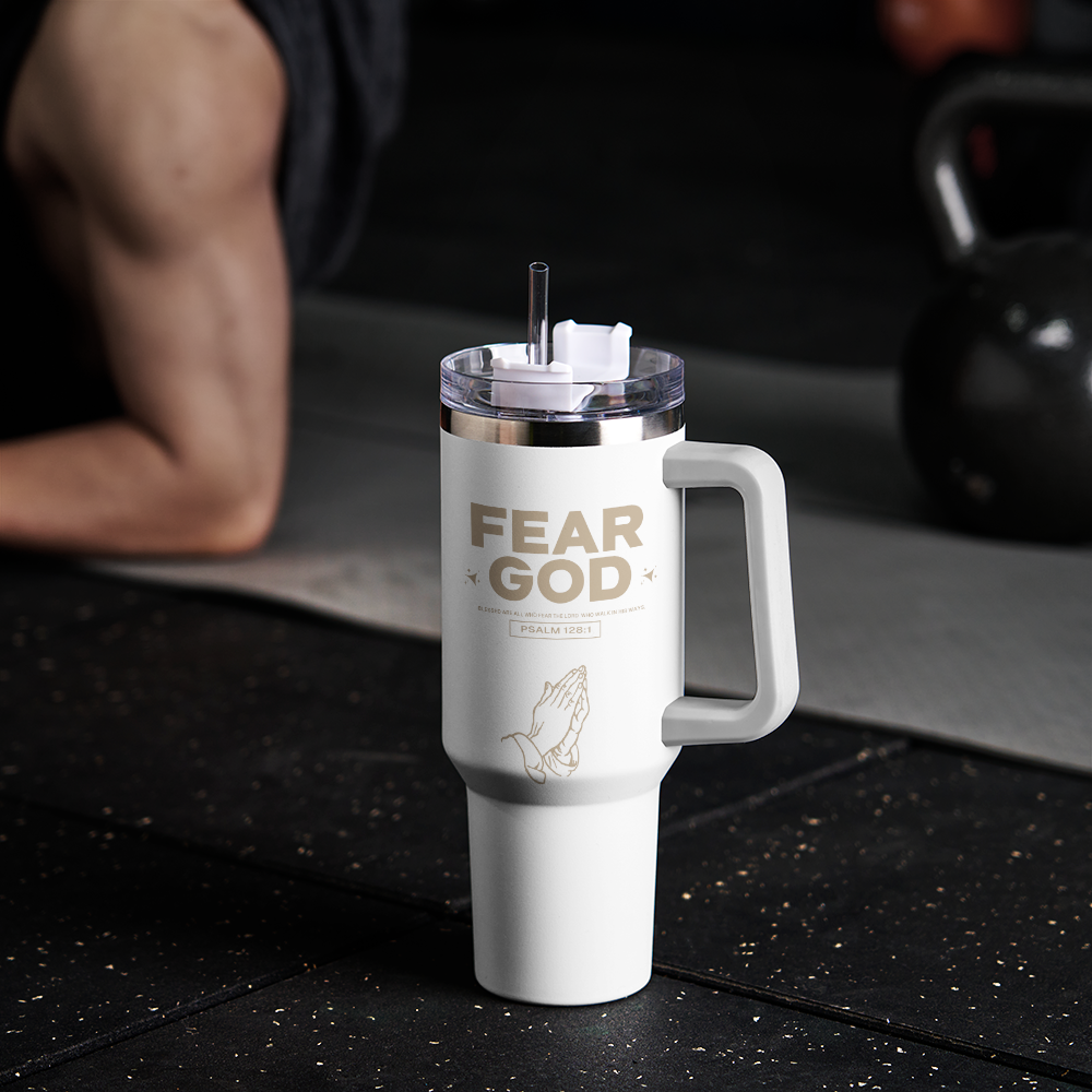 Fear God Christian 40OZ Tumbler