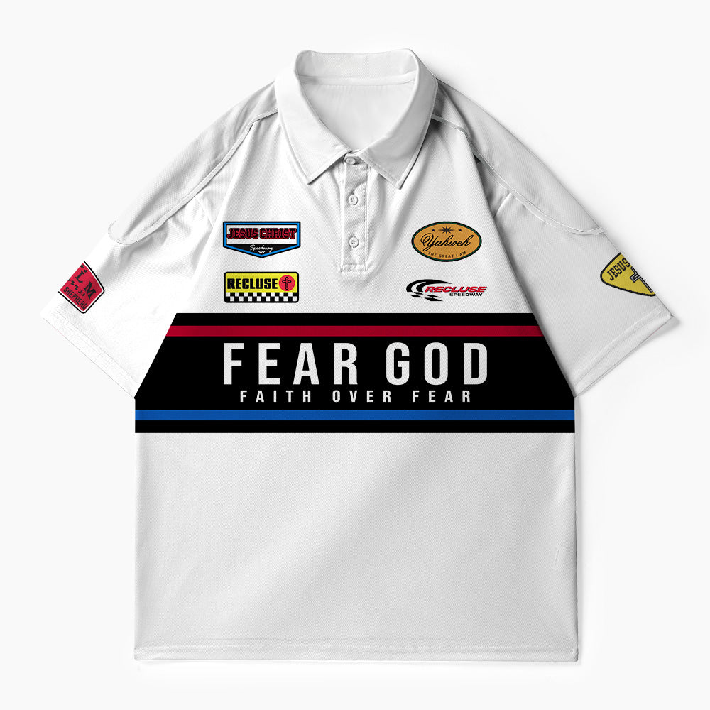 Fear God Christian Buttoned Polo Jersey
