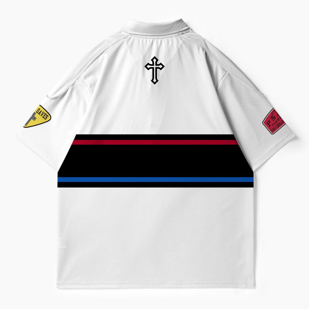 Fear God Christian Buttoned Polo Jersey