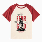 Fear God  Christian Raglan Sleeve T-Shirt