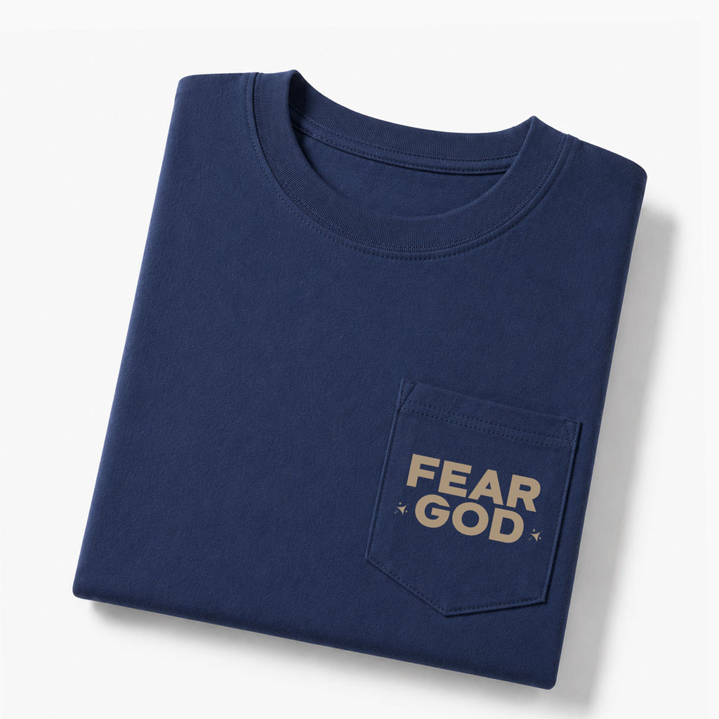 Fear God Christian Unisex Pocket T-Shirt