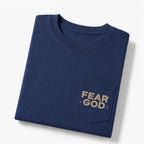 Fear God Christian Unisex Pocket T-Shirt