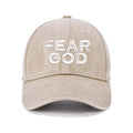 Fear God Christian Washed Hat