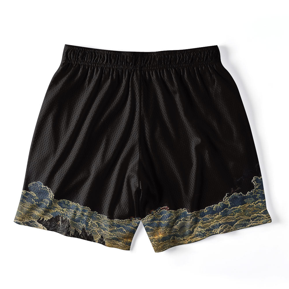 Fear No Evil Christian Mesh Shorts