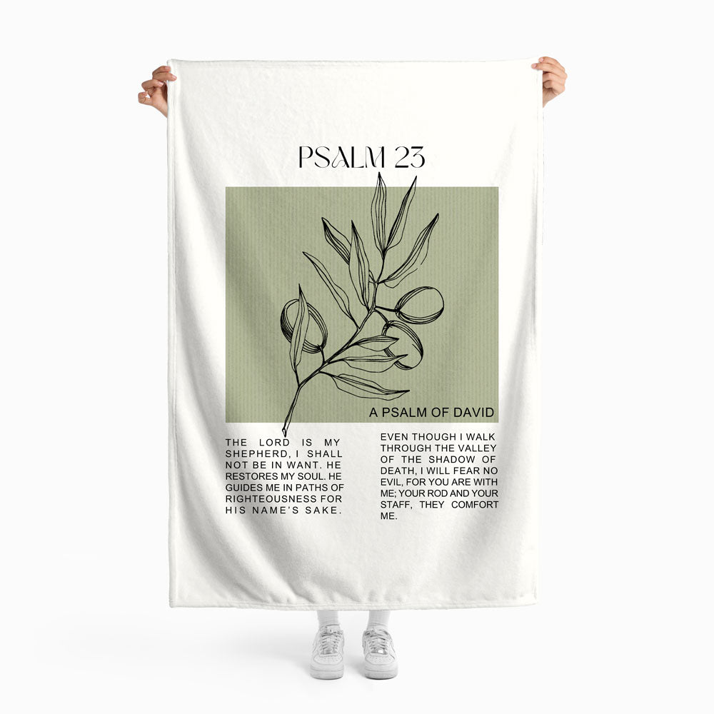 Fear No Evil Christian Blanket