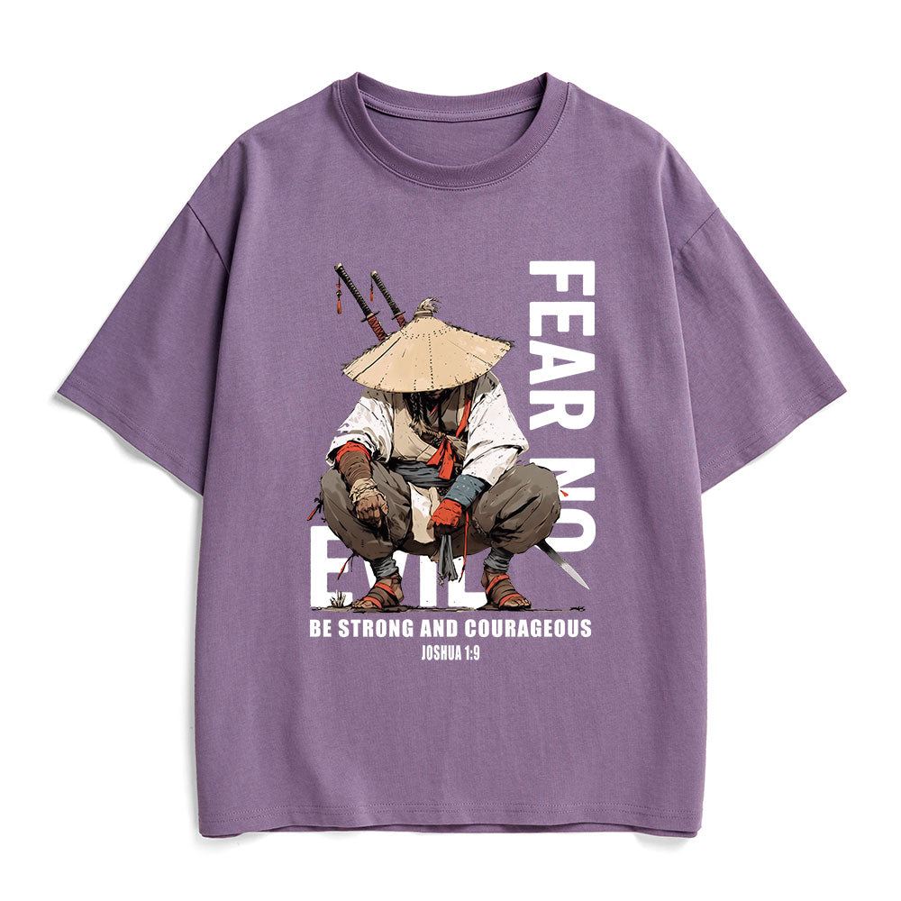 Fear No Evil Christian Heavy Cotton T-Shirt