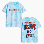 Fear No Evil Christian Heavy Cotton Tie Dye T-Shirt