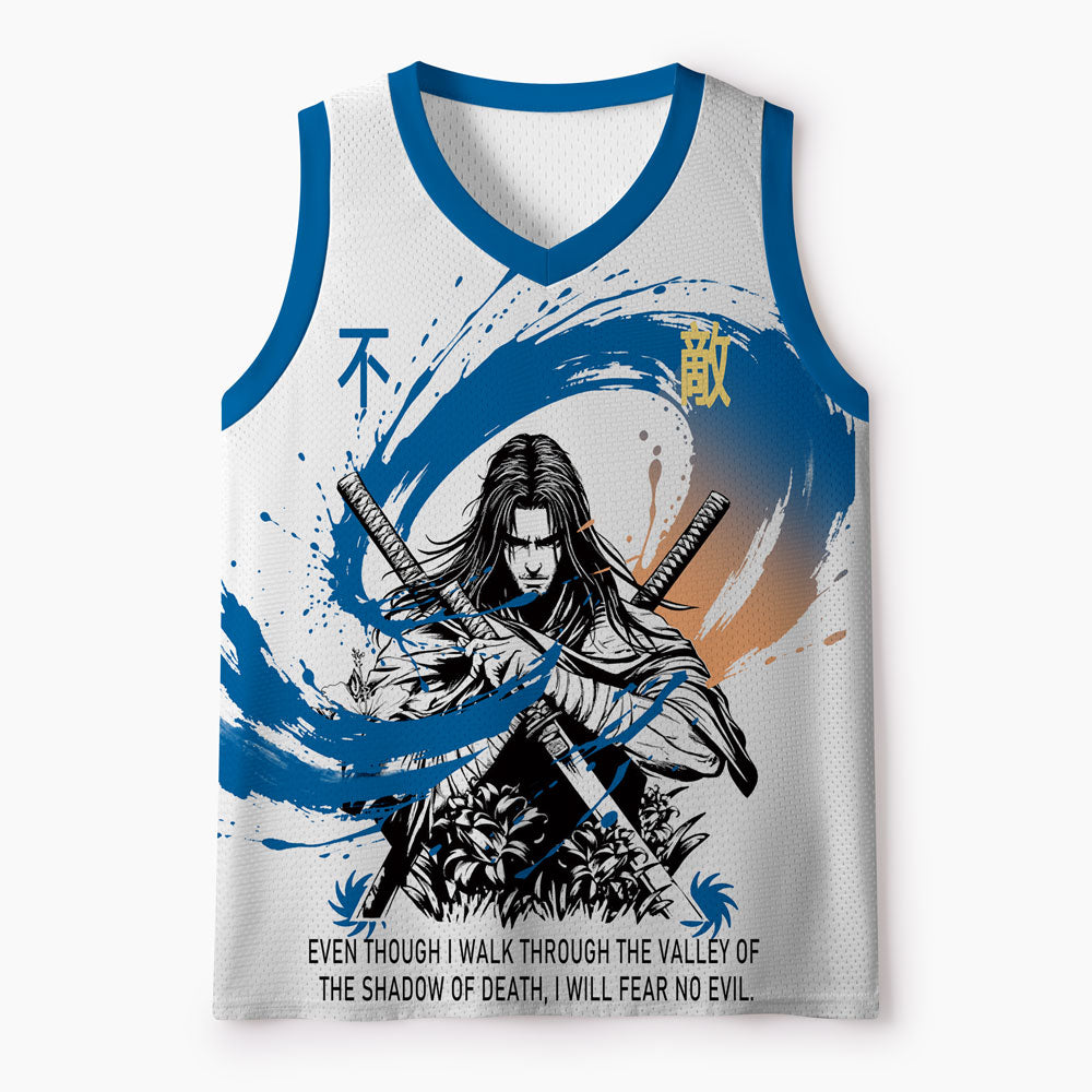 Fear No Evil Christian Mesh Jersey Tank Top