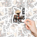 Fear No Evil Christian Stickers