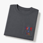 Fear No Evil Christian Unisex Pocket T-Shirt
