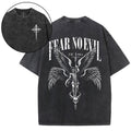 Fear No Evil Christian Washed T-Shirt