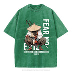 Fear No Evil Christian Washed T-Shirt