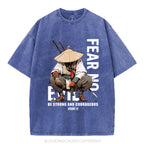 Fear No Evil Christian Washed T-Shirt