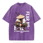 Fear No Evil Christian Washed T-Shirt
