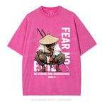 Fear No Evil Christian Washed T-Shirt