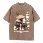 Fear No Evil Christian Washed T-Shirt