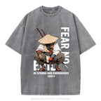 Fear No Evil Christian Washed T-Shirt