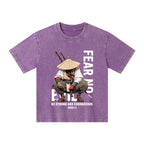 Fear No Evil Christian Washed T-Shirt