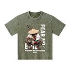 Fear No Evil Christian Washed T-Shirt