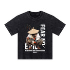 Fear No Evil Christian Washed T-Shirt