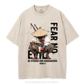 Fear No Evil Christian Washed T-Shirt