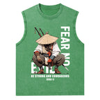 Fear No Evil Christian Washed Tank Top