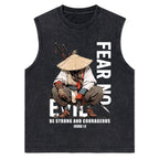 Fear No Evil Christian Washed Tank Top