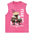 Fear No Evil Christian Washed Tank Top
