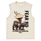 Fear No Evil Christian Washed Tank Top