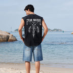 Fear No Evil Christian Washed Tank Top