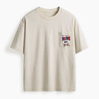 Fear No Evil Washed Unisex Pocket T-Shirt
