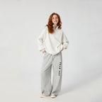 Fear Not Christian Minimalist Knit Barrel Sweatpants