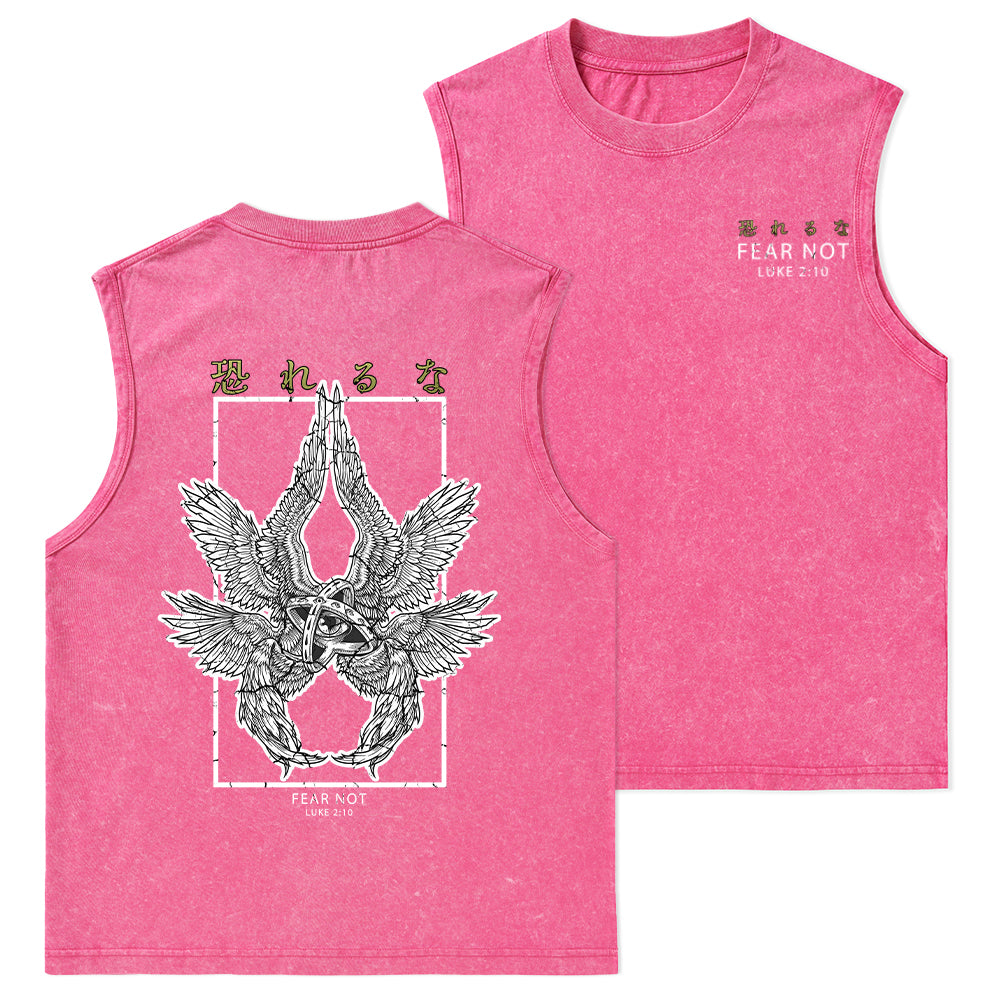 Fear Not Christian Washed Tank Top