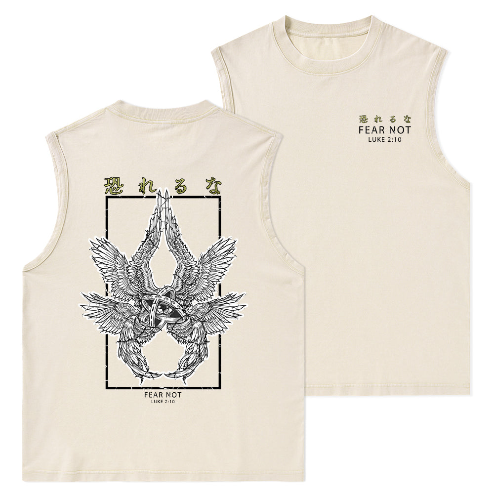 Fear Not Christian Washed Tank Top