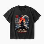 Fear Not The Storm Christian Washed V-Neck T-Shirt