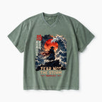 Fear Not The Storm Christian Washed V-Neck T-Shirt