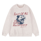 First Of All I'm God's Masterpiece Christian Washed Sweatshirt