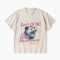 First Of All I'm God's Masterpieces Christian Washed V-Neck T-Shirt