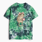 First Of All Jesus Thinks I'm A Delight Christian Heavy Cotton Tie Dye T-Shirt