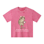 First Of All Jesus Thinks I'm A Delight Christian Washed T-Shirt