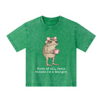 First Of All Jesus Thinks I'm A Delight Christian Washed T-Shirt