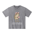 First Of All Jesus Thinks I'm A Delight Christian Washed T-Shirt