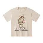 First Of All Jesus Thinks I'm A Delight Christian Washed T-Shirt