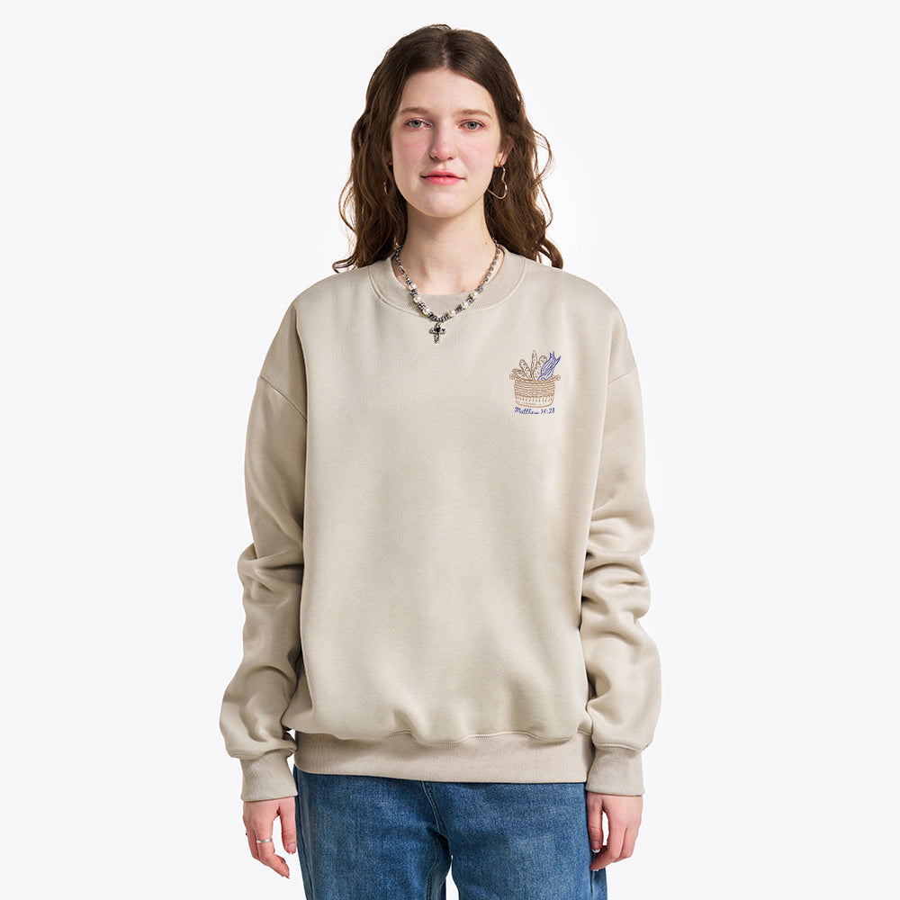 Fish & Loaves Christian Fleece Sweatshirt